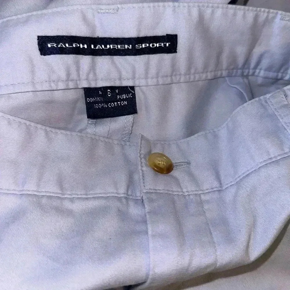 Ralph Lauren Sport women's lightweight light blue Capri size 6 - Picture 4 of 7